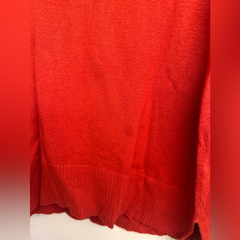 Anthropologie BUNDLE Orange and Grey Turtleneck Sweaters Size Medium - Picture 6 of 13
